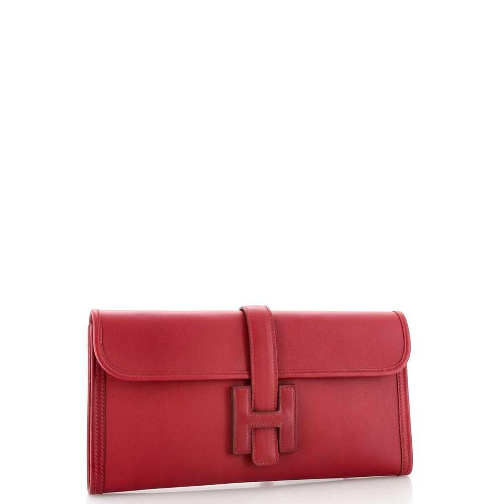 Hermès Leather clutch bag - image 3