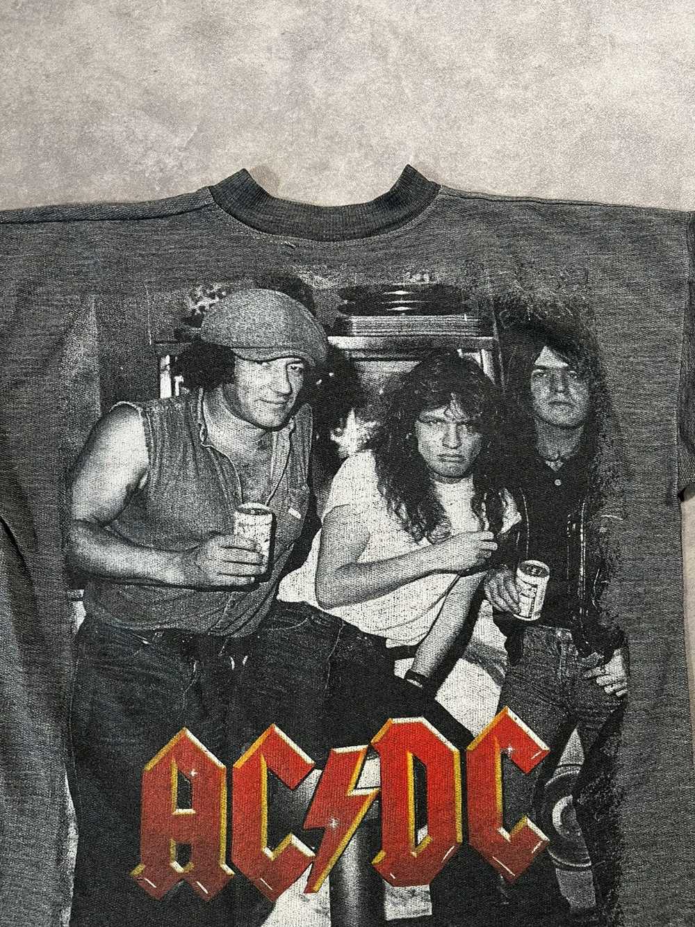 Vintage Sweat Crewneck ACDC Vintage - image 10