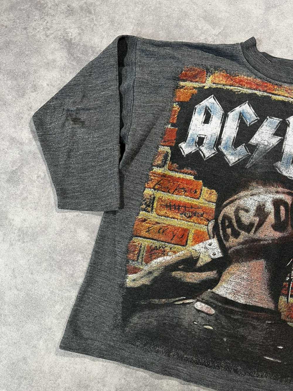 Vintage Sweat Crewneck ACDC Vintage - image 3