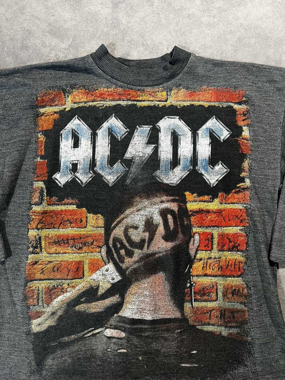 Vintage Sweat Crewneck ACDC Vintage - image 4