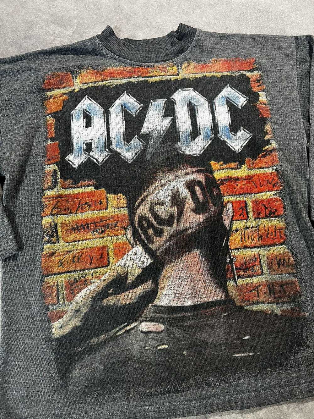 Vintage Sweat Crewneck ACDC Vintage - image 5