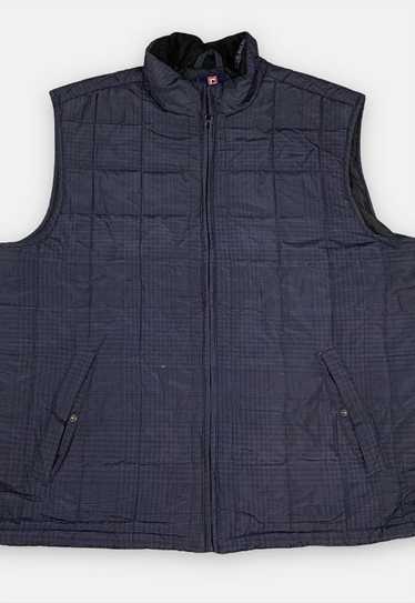 Vintage Chaps navy blue gilet jacket size XL