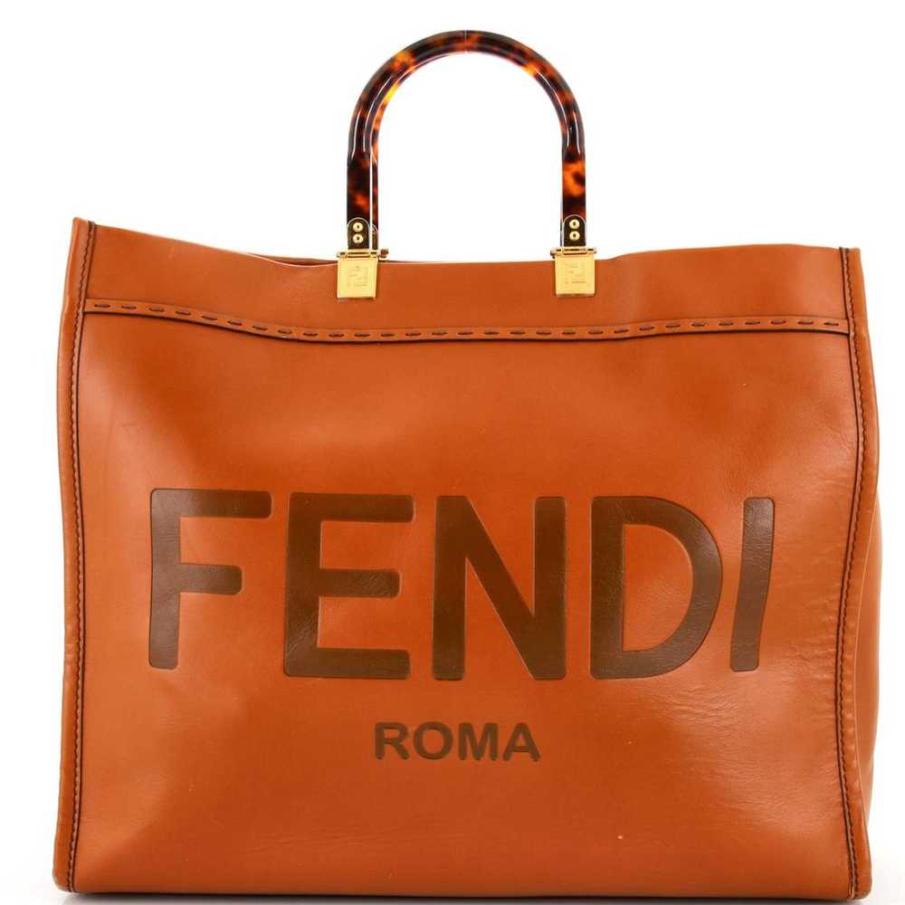 Fendi Leather tote - image 1