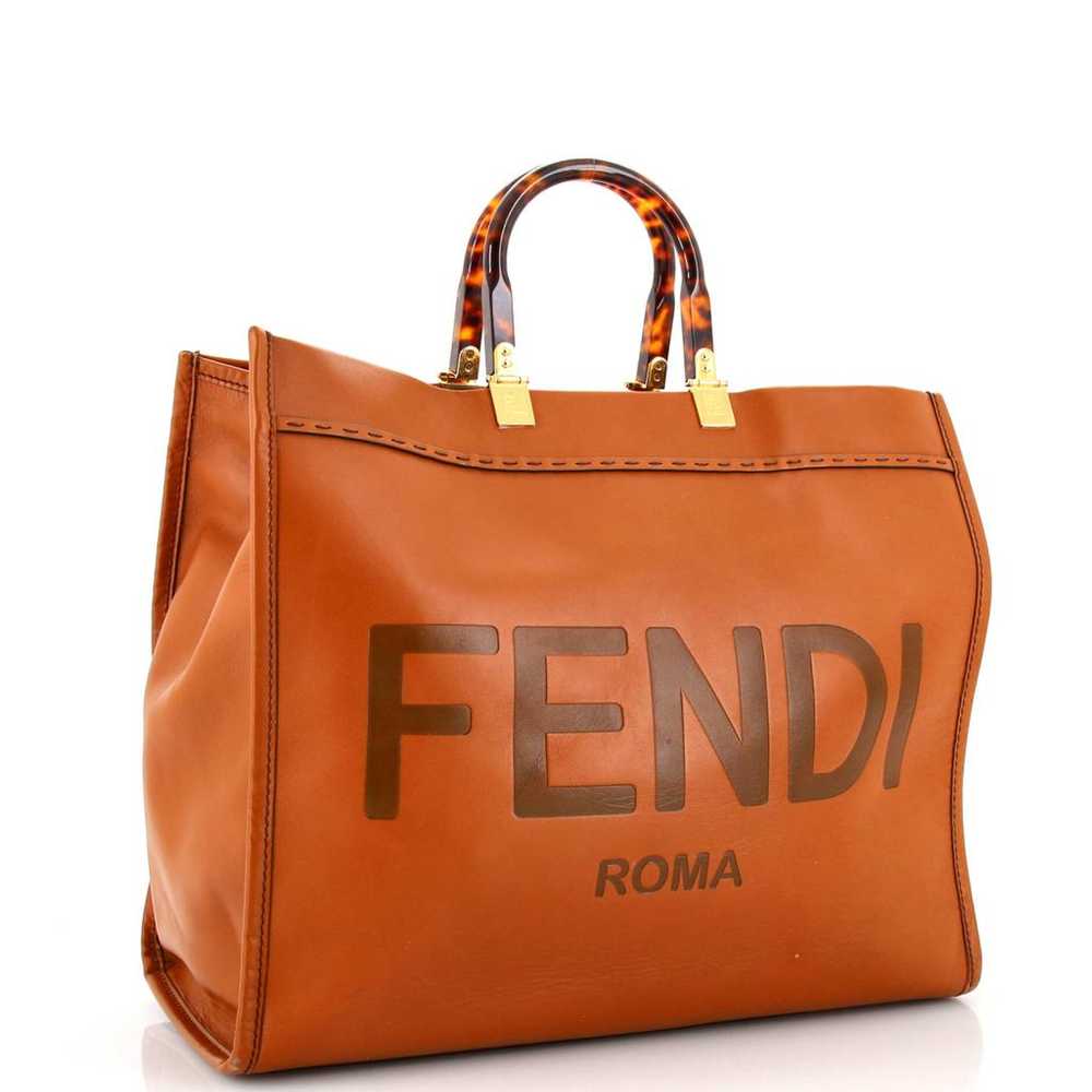 Fendi Leather tote - image 2