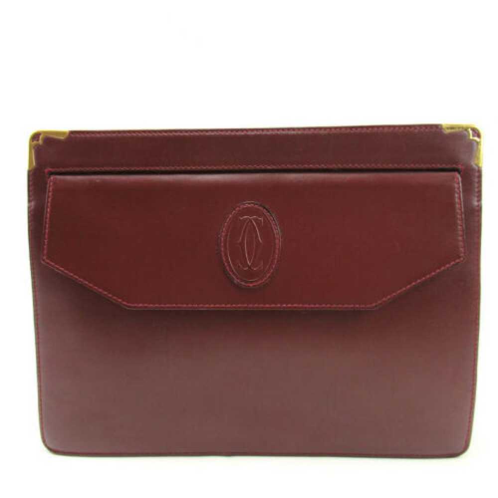 Cartier Leather clutch bag - image 5