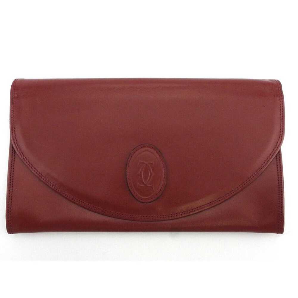 Cartier Leather clutch bag - image 8