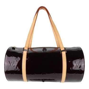 Louis Vuitton Papillon patent leather handbag