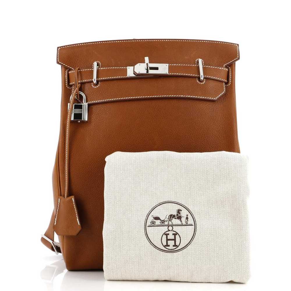 Hermès Leather backpack - image 2