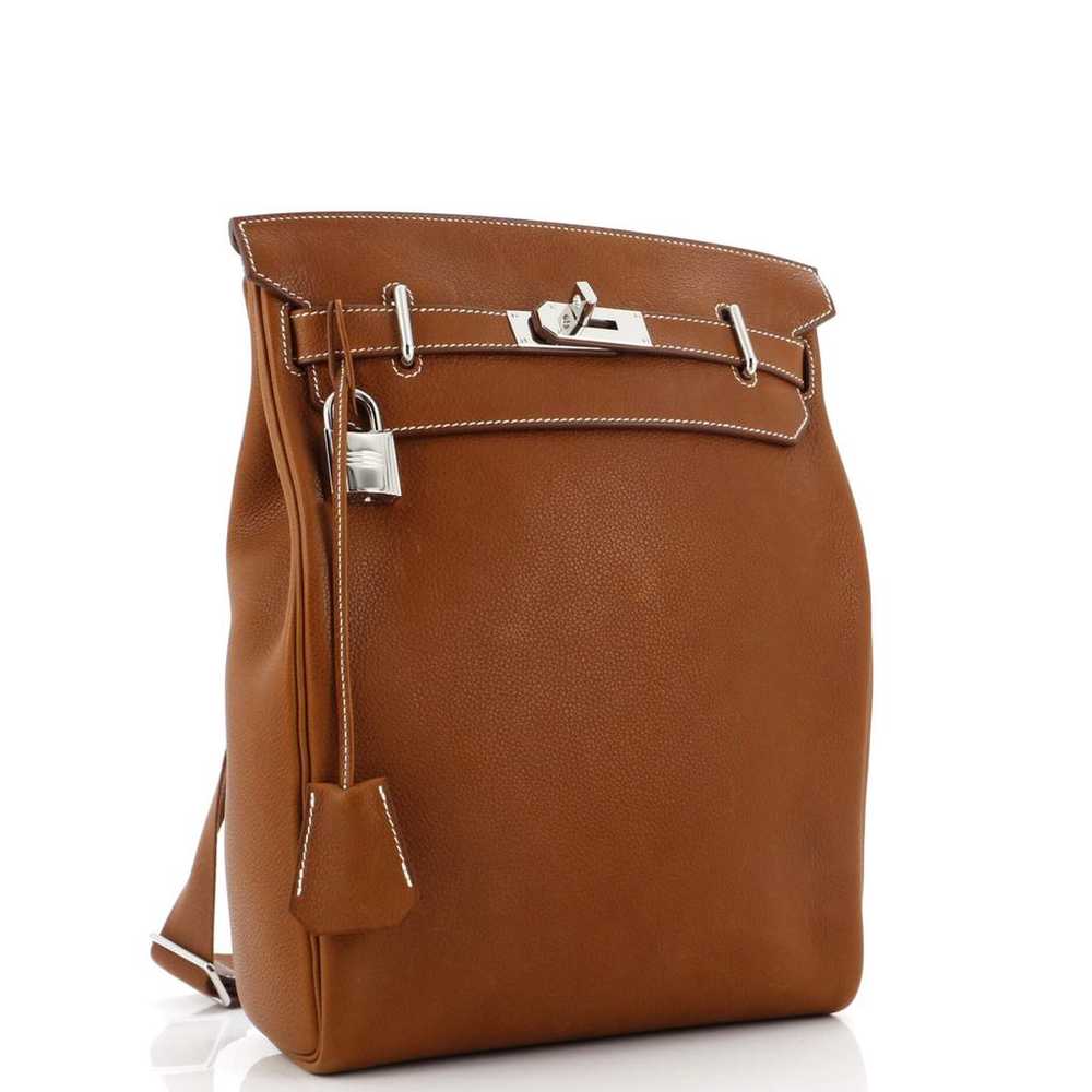 Hermès Leather backpack - image 3