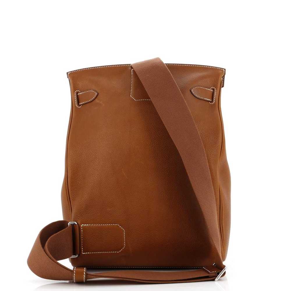 Hermès Leather backpack - image 4