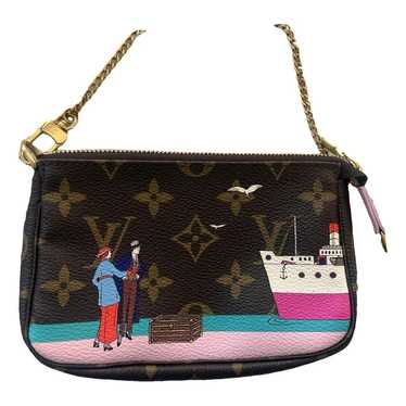 Louis Vuitton Pochette Accessoire leather mini bag - image 1