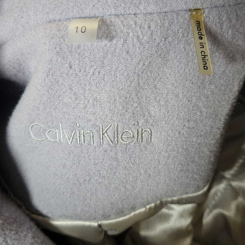 Calvin Klein Calvin Klein Light Purple Blue Coat … - image 4