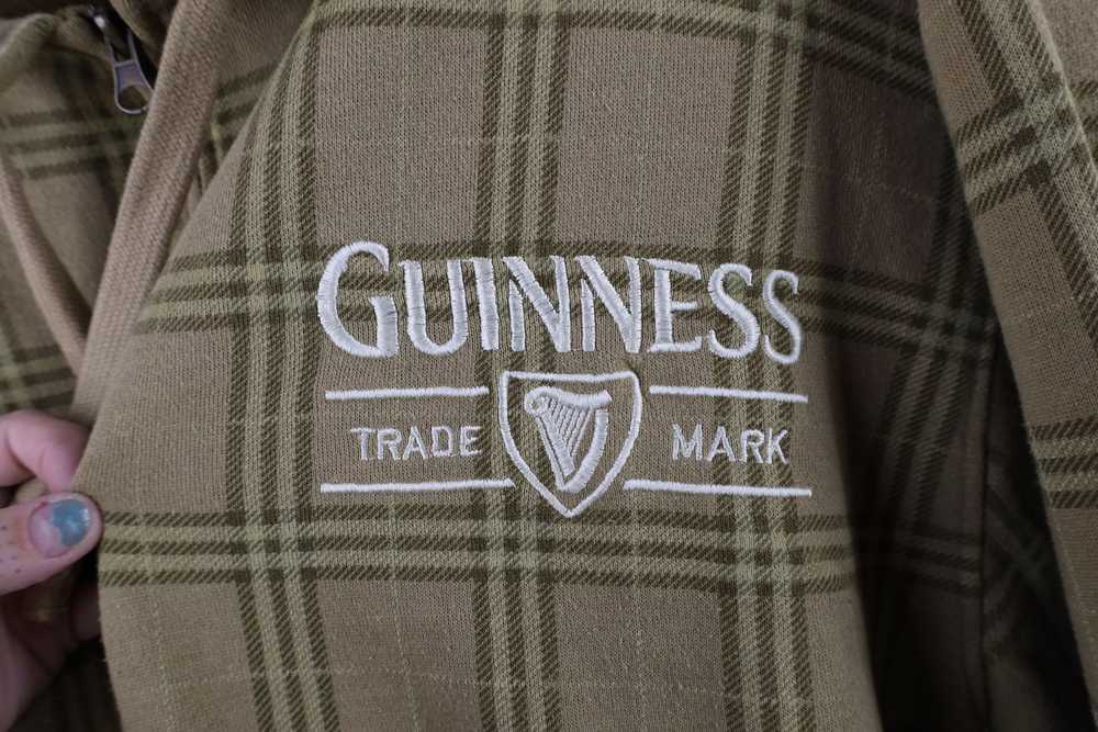 Vintage Vintage Guinness Beer Out Full Zip Hoodie… - image 4