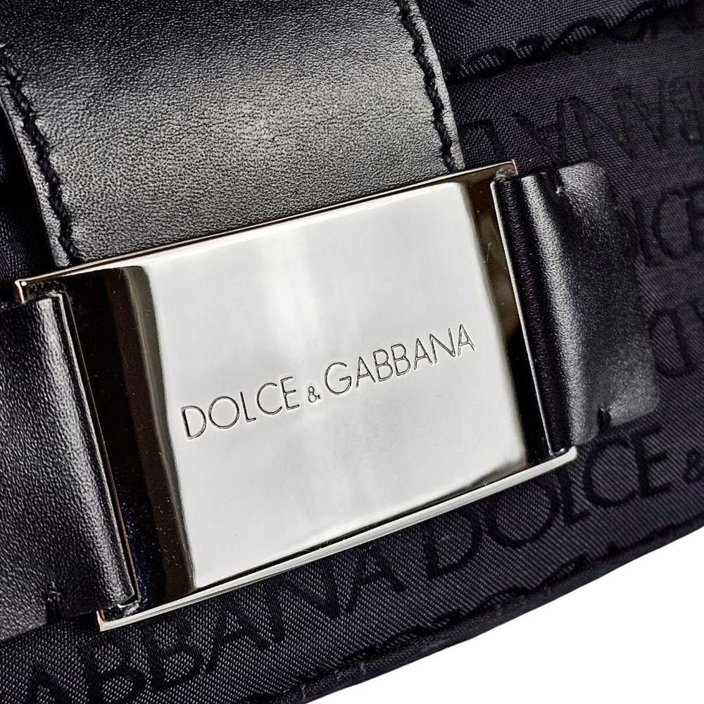 DOLCE&GABBANA Handbag Logo Plate Authentic - image 11