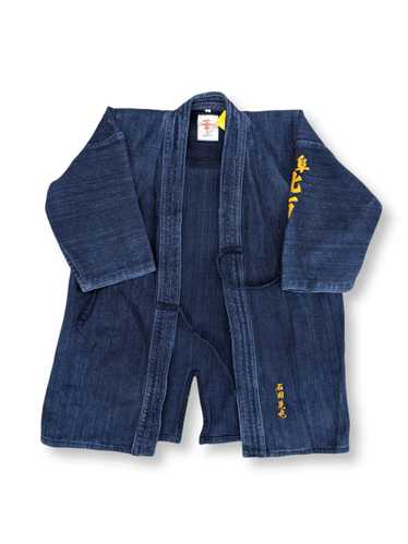 Indigo × Real Japan Blues Kendo Noragi Indigo Blu… - image 1