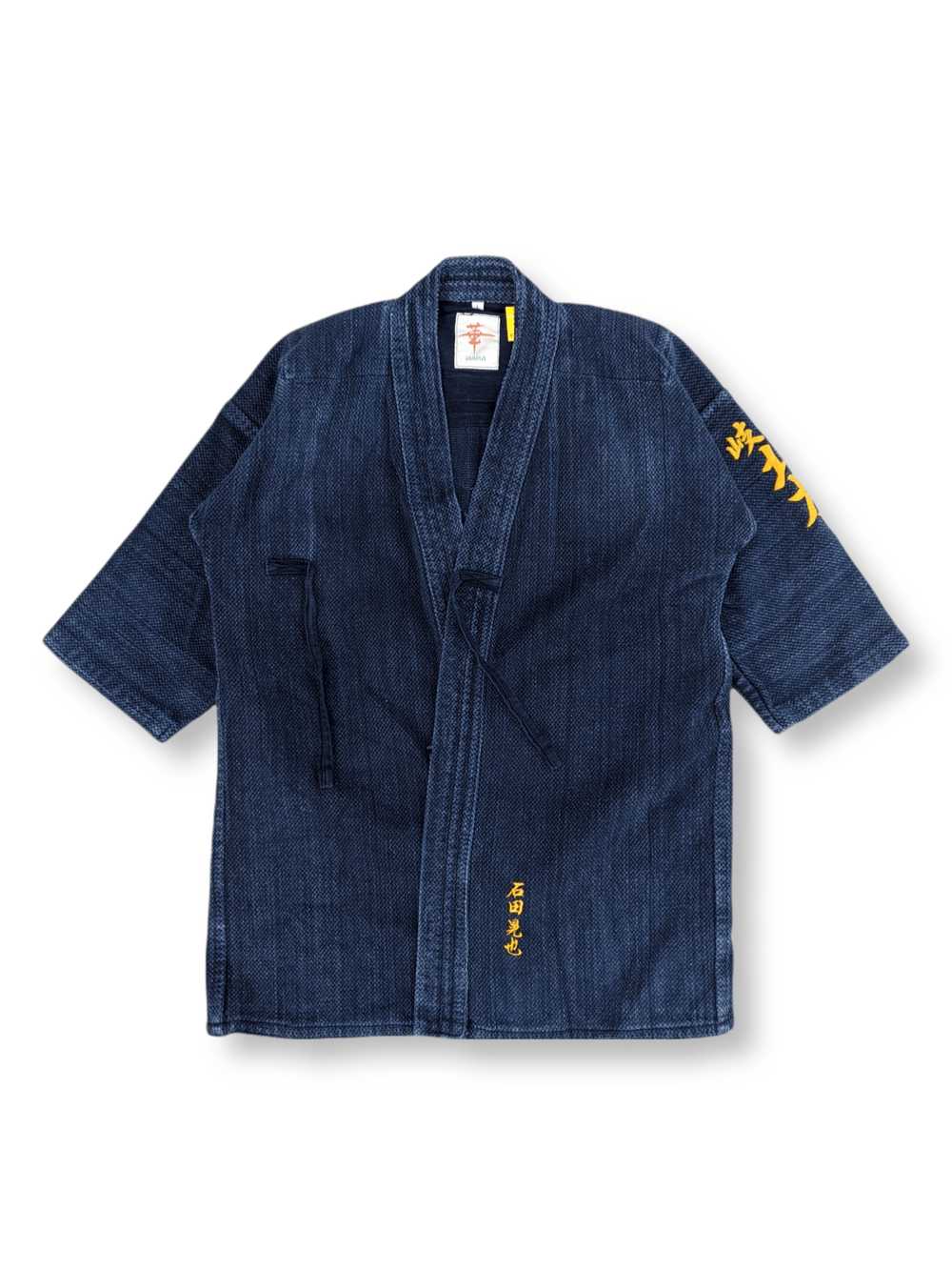 Indigo × Real Japan Blues Kendo Noragi Indigo Blu… - image 2