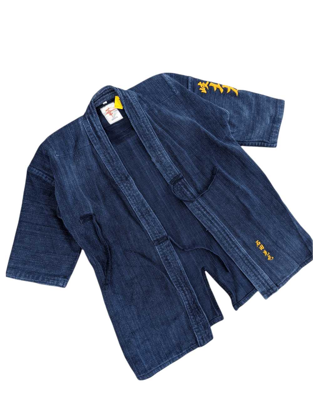 Indigo × Real Japan Blues Kendo Noragi Indigo Blu… - image 5