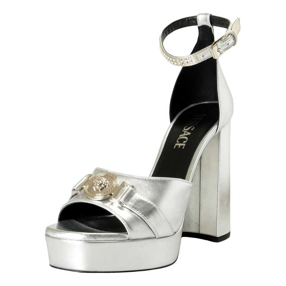 Versace Leather sandal - image 1