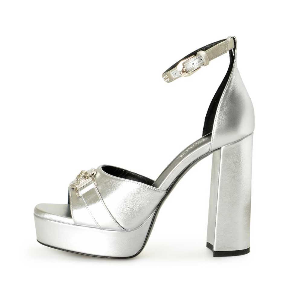 Versace Leather sandal - image 3