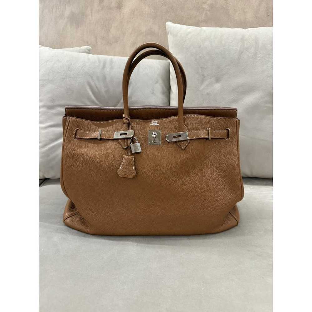 Hermès Birkin 40 leather handbag - image 2