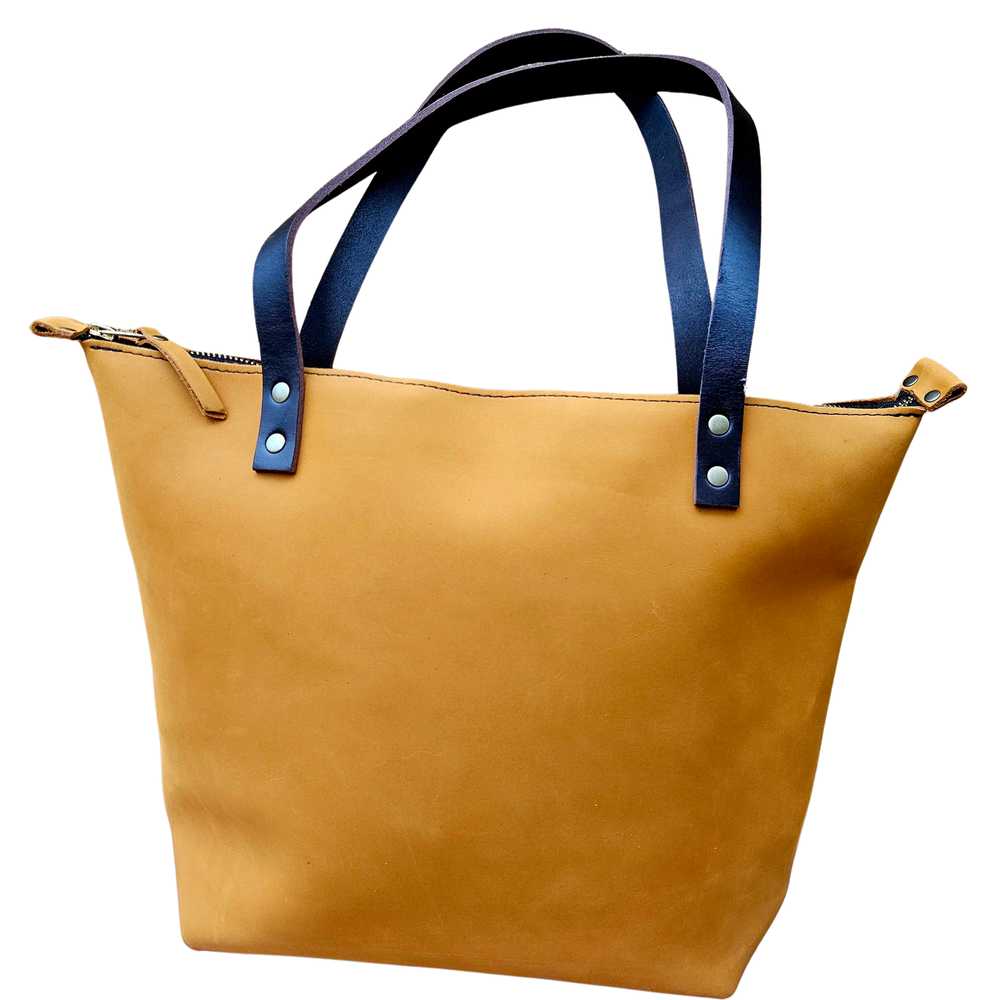 Portland Leather 'Almost Perfect' Leather Tote Bag - image 3