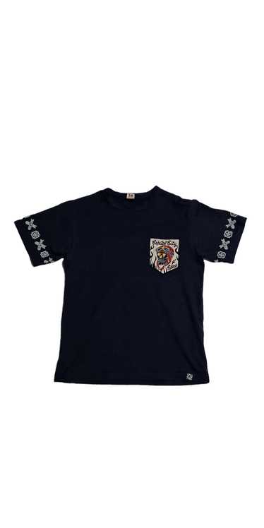 Racing × Streetwear × Vintage Rare Pocket T-shirt 