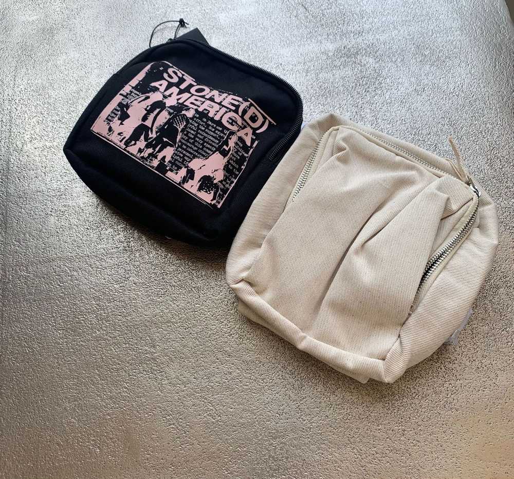 Raf Simons Double R Waist America Mini Bag in Bei… - image 1