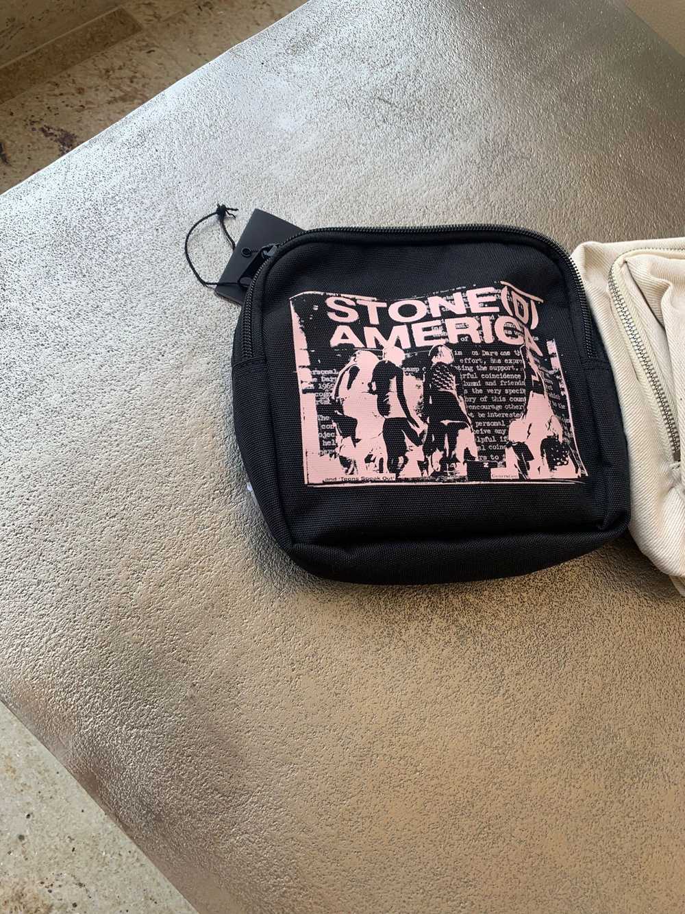 Raf Simons Double R Waist America Mini Bag in Bei… - image 2