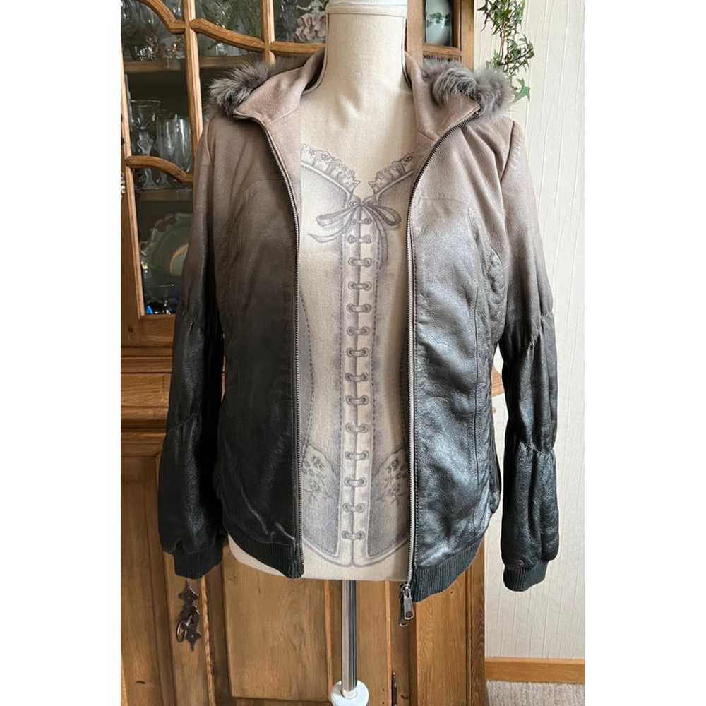 Steffen Schraut Leather short vest - image 5