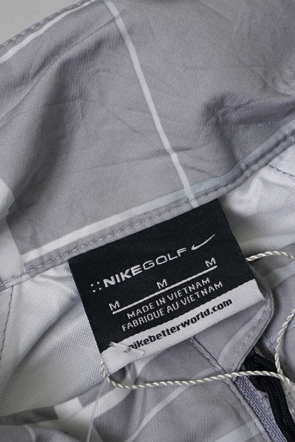 NIKE Golf Windbreaker Jacket Checked Full Zip Ret… - image 3