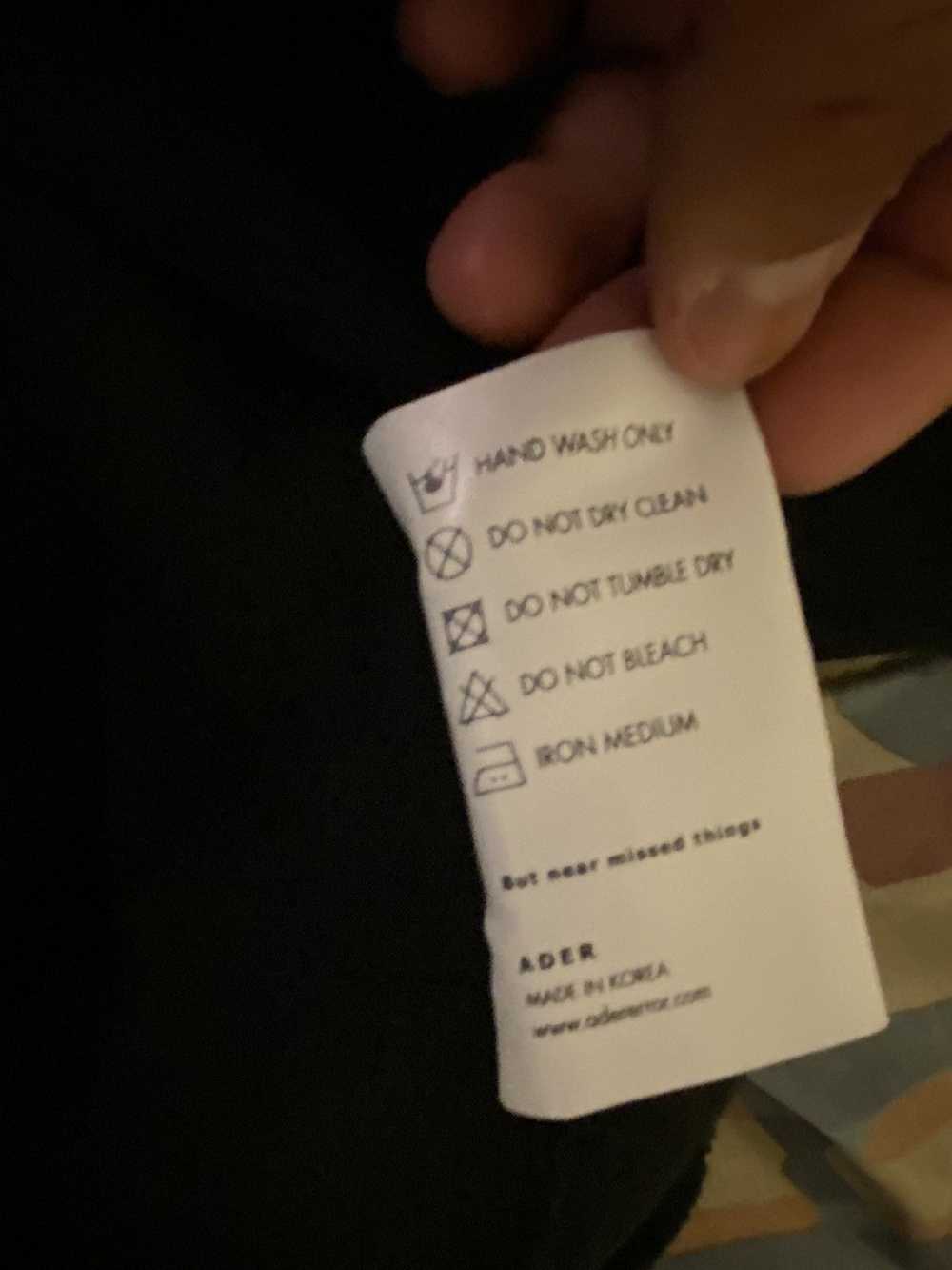 Ader Error Ader Error slogan print Hoodie - image 8