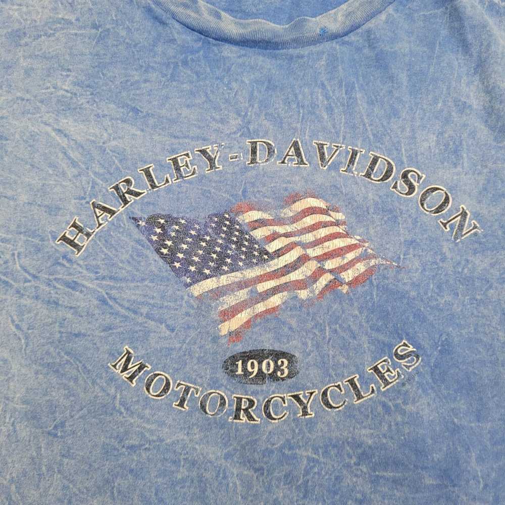 Vintage Vintage 1996 Harley Davidson Arkport Shir… - image 11