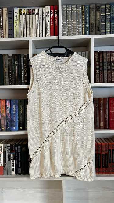 Jil Sander × Vintage Jill sunder knit tank tops