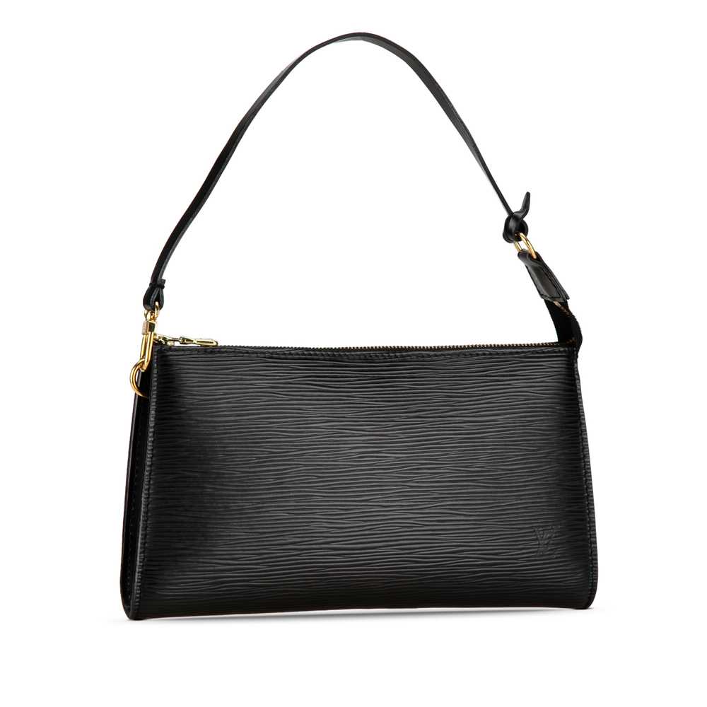 Black Louis Vuitton Epi Pochette Accessoires Shou… - image 2