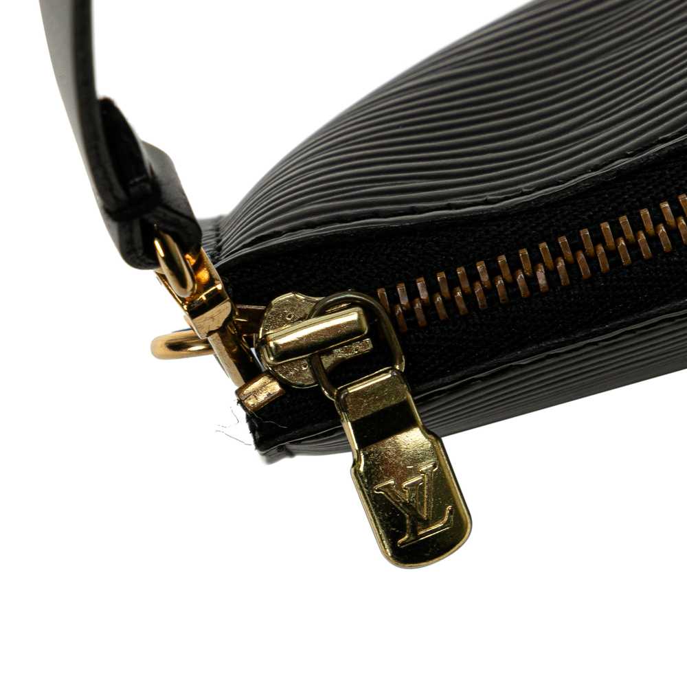 Black Louis Vuitton Epi Pochette Accessoires Shou… - image 8