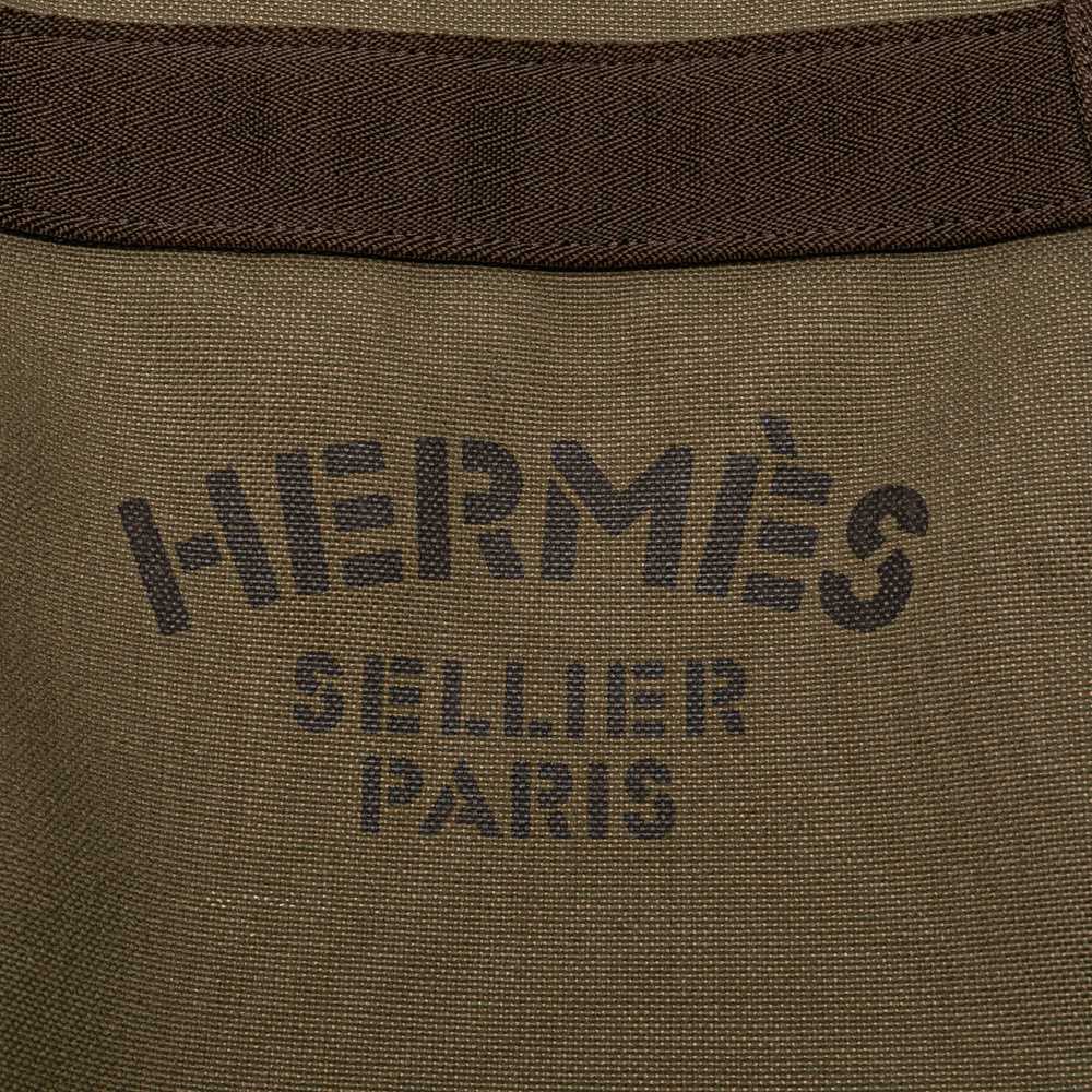 Brown Hermès Sac de Pansage Grooming Bag Satchel - image 6