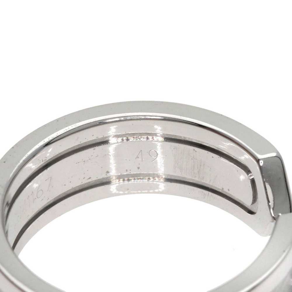 Cartier Cartier C2 Ring Diamond #49 K18 White Gol… - image 6