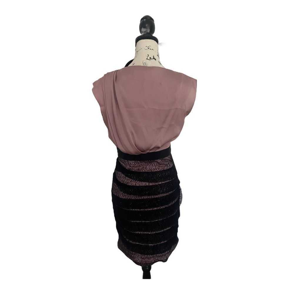 Other Max and Cleo SZ 4 pink and black dress - image 4