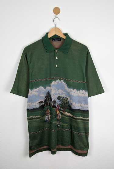 Burberry Vintage Burberrys Golf print polo shirt 8