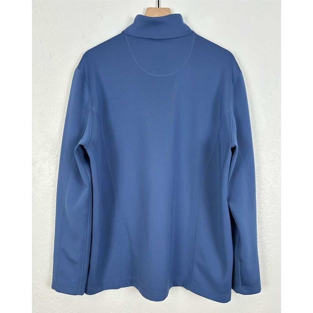 UNTUCKit UNTUCKit Men's Blue Quarter Zip Pullover… - image 2