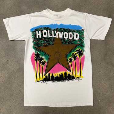 Vintage Vintage 1987 Alamo Designs Hollywood Shirt - image 1