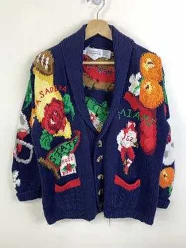 Cardigan × Vintage Vintage 1990s Miami Rose Bowl F