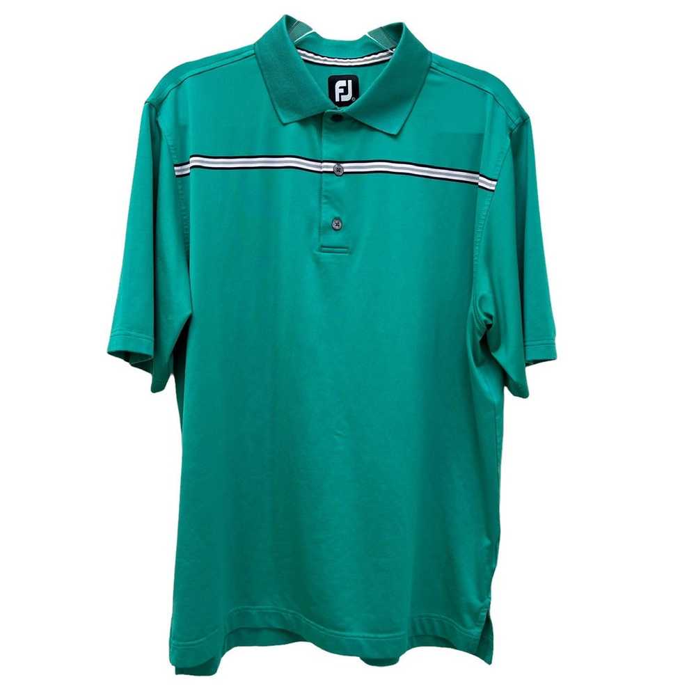 Footjoy Footjoy FJ Golf Polo Shirt • Striped Tech… - image 1