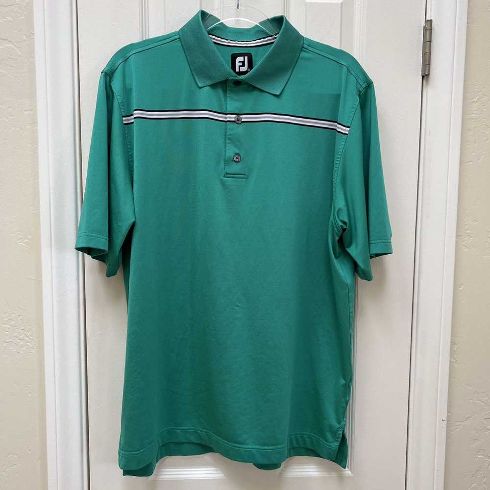 Footjoy Footjoy FJ Golf Polo Shirt • Striped Tech… - image 2
