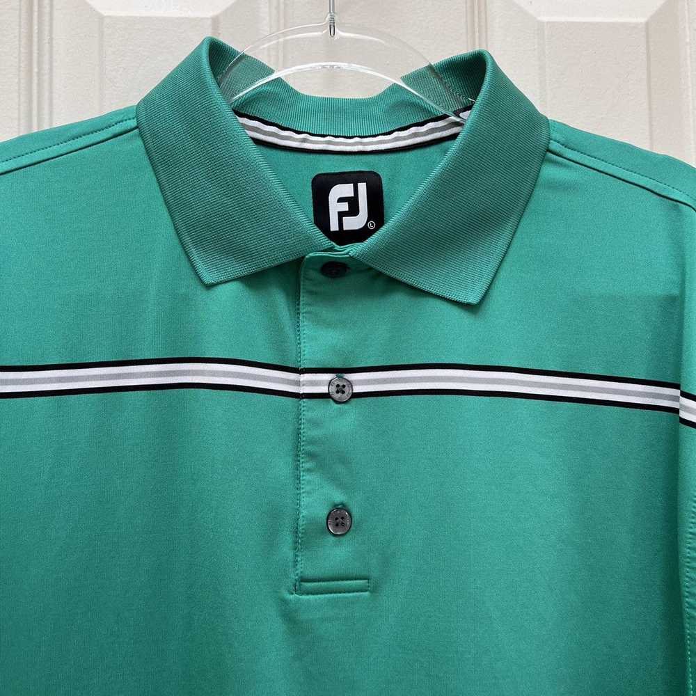 Footjoy Footjoy FJ Golf Polo Shirt • Striped Tech… - image 3
