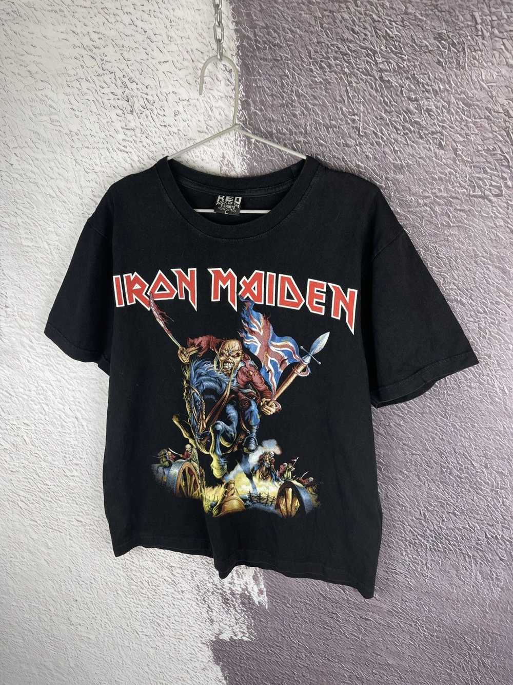 Band Tees × Iron Maiden × Vintage Iron Maiden vin… - image 2