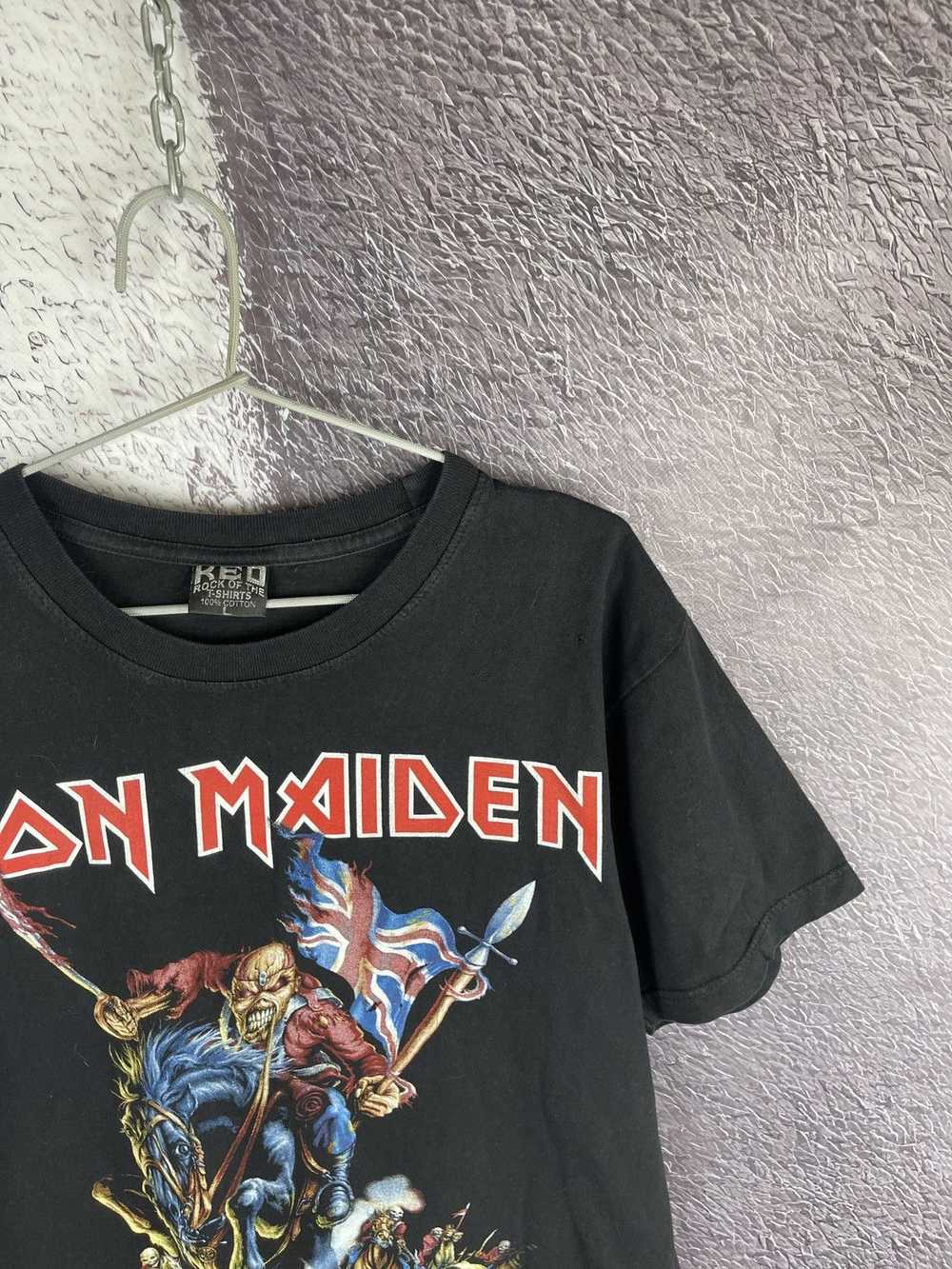 Band Tees × Iron Maiden × Vintage Iron Maiden vin… - image 4