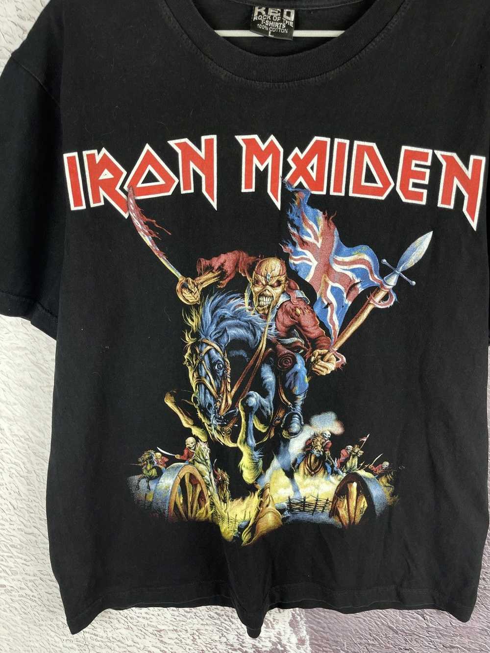 Band Tees × Iron Maiden × Vintage Iron Maiden vin… - image 5