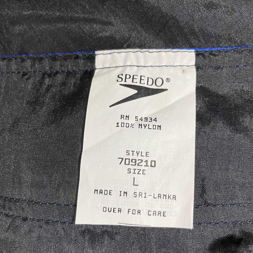 Speedo Speedo Vintage 90's Zip Front Nylon Swim S… - image 5