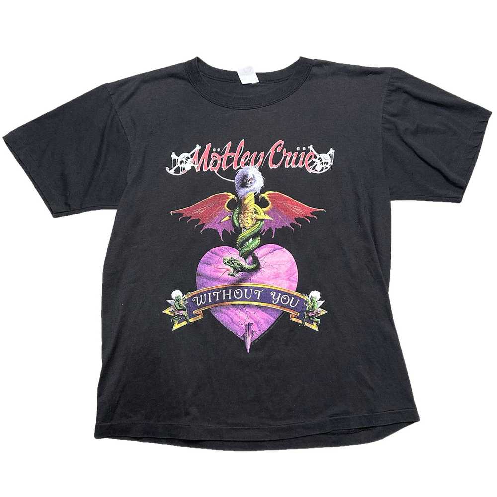 Vintage VINTAGE MOTLEY CRUE WITHOUT YOU TEE - image 1